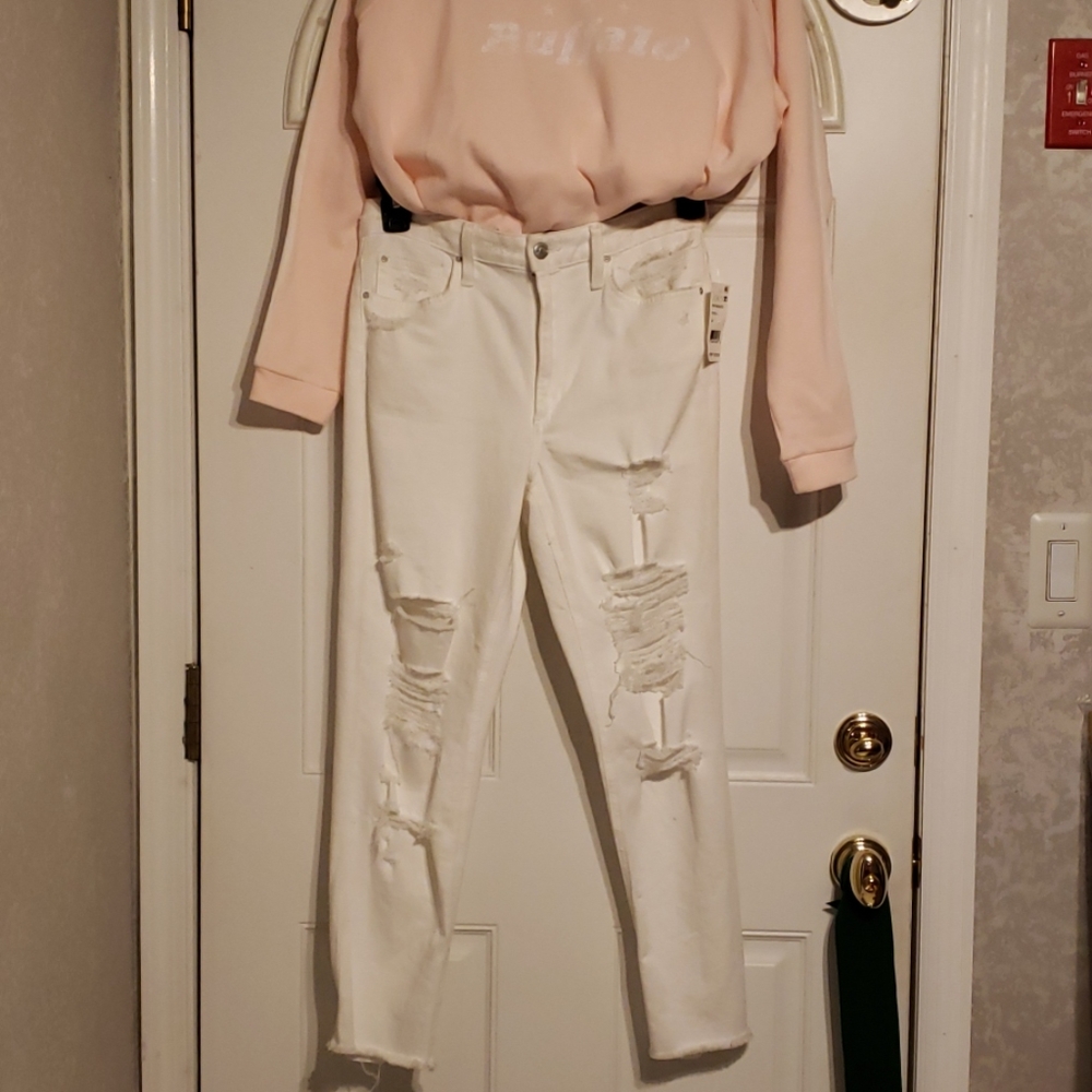 Joe's the debbie hiigh rise crop